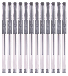 Zart Basics Gel Pens Silver 12pk