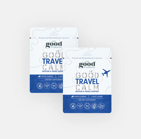 Image of The Good Vitamin Co Good Travel Calm Motion & Travel Support