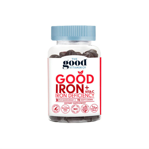 Image of The Good Vitamin Co Adults Iron + Vitamin C 90s