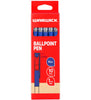 Warwick Ballpoint Capped Pens Blue 1.0mm 10pk