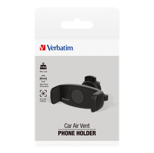 Verbatim Essentials Phone Mount Air Vent Black