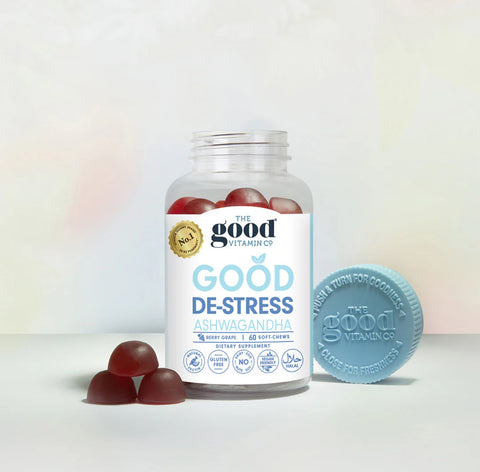 Image of The Good Vitamin Co Adults De-Stress Ashwagandha 60s