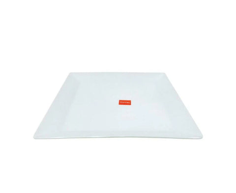 Image of Durmaz Melamine White Square Platter 40x40cm