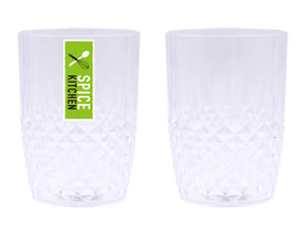 Acrylic Plastic Reusable Drinking Glass