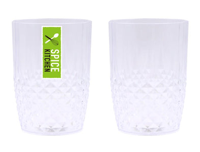 Acrylic Plastic Reusable Drinking Glass