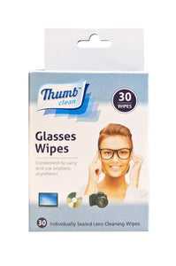 Thumb Clean Glasses Wipes 30pk