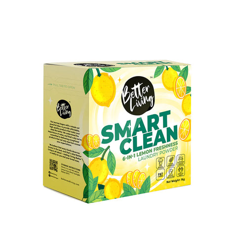 Image of Better Living Laundry Powder Smart Clean Lemon 1kg