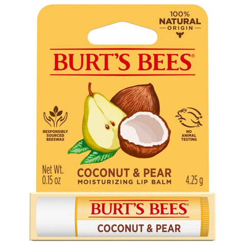 Image of Burt’s Bees Coconut & Pear Lip Balm 4.25g