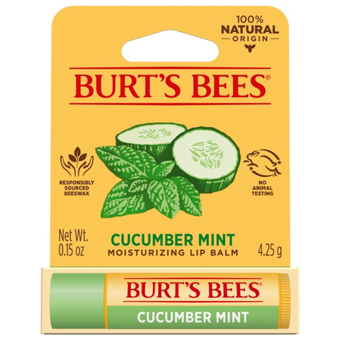 Image of Burt’s Bees Cucumber Mint Lip Balm 4.25g