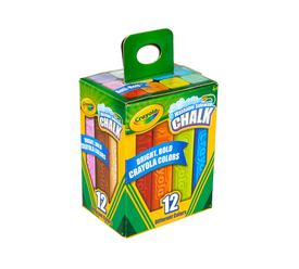 Crayola Sidewalk Chalk Coloured 12pk