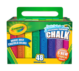 Crayola Sidewalk Chalk Boxed 48pk