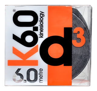D3 K6.0 Kinesiology Tape 50mm x 6m