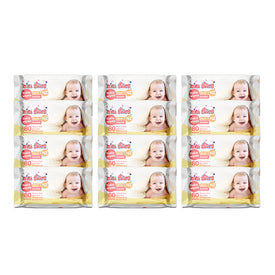 Mini Stars Baby Wipes Scented 80s Carton (12x80pk) 960wipes