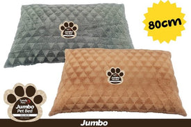 Pet Bed Soft Coral Jumbo 80x55cm