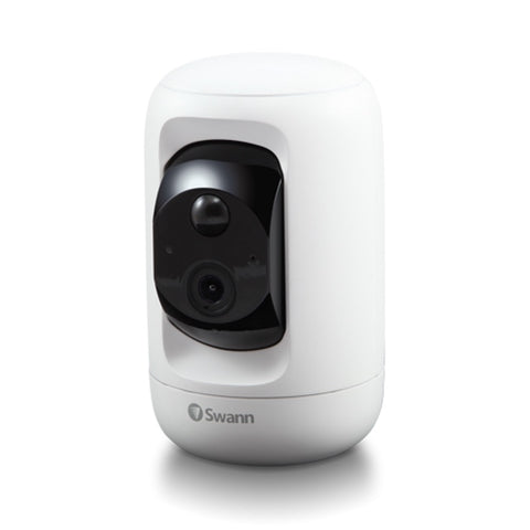 Image of Swann WiFi Pan & Tilt Indoor Security Camera 1080p with 32G MicroSD Card