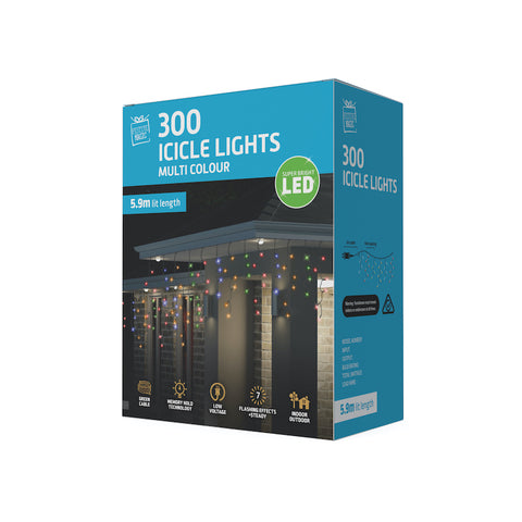 Image of Icicle Lights Flashing 300