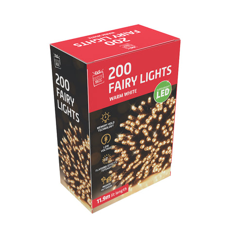 Image of Fairy Lights LED Flashing 200