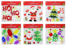 Window Cling On Gel Stickers