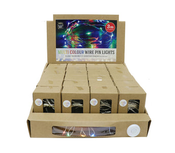 Starry Wire Pin Lights 3m