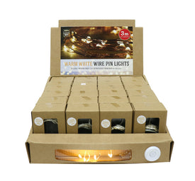 Starry Wire Pin Lights 3m