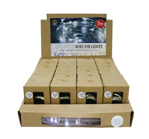 Image of Starry Wire Pin Lights 3m