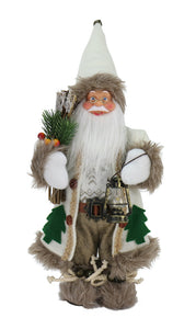 Santa Vintage Deluxe Decoration 30cm