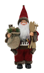 Santa Vintage Deluxe Decoration 30cm