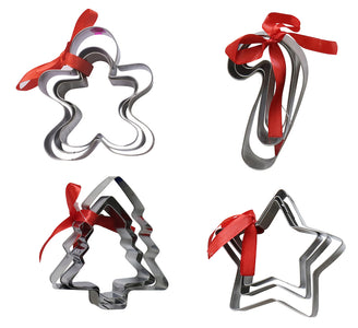 Christmas Cookie Cutters 3pc Set