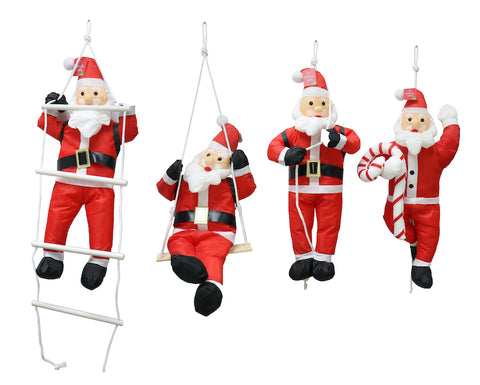 Image of Hanging Nylon Santa 60cm