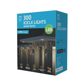 Icicle Lights Flashing 300