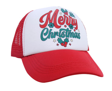 Santa Printed Trucker Cap