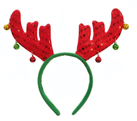 Antlers Headband With Bells