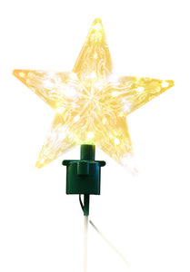 Star LED Rotating Tree Topper