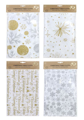 Christmas PEVA Tablecloth 1.3m x 1.8m