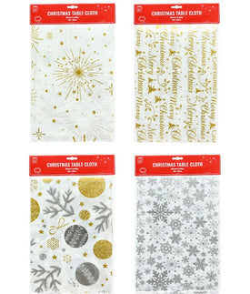 Christmas PEVA Tablecloth 1.3m x 1.8m