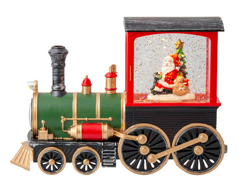 Image of Glitter Swirl Santa Train