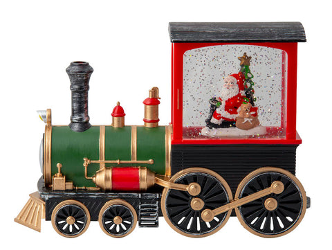 Image of Glitter Swirl Santa Train