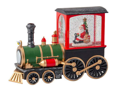 Image of Glitter Swirl Santa Train