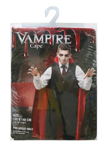 Image of Boo Vampire Cape 1.4m Adults