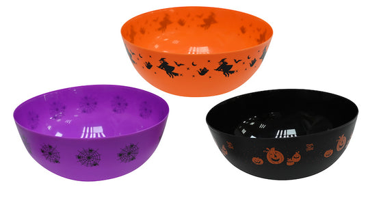 Trick Or Treat Candy Bowl 25cm