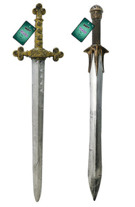 Plastic Sword With Ornate Handle