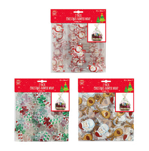 Hamper Wrap Printed 2pk