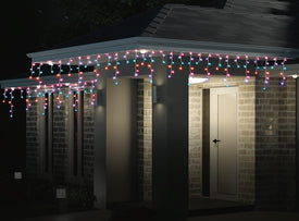 Solar LED Icicle Lights 400
