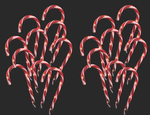 Image of Candy Cane Path Lights 20pk
