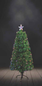Christmas Tree Fibre Optic LED 1.2m