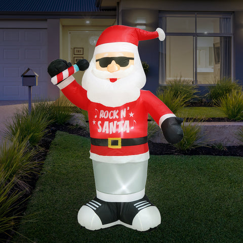 Image of Air Powered Rock And Santa 1.8m