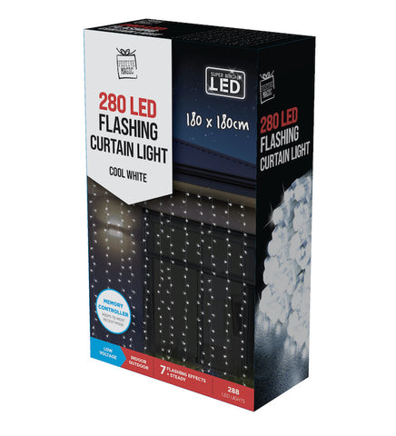 Flashing LED Curtain Light 288