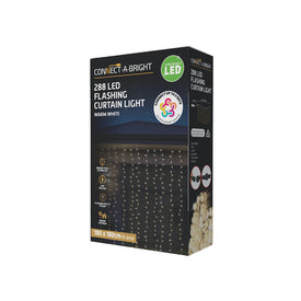 Flashing LED Curtain Light 288