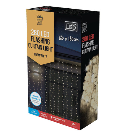 Image of Flashing LED Curtain Light 288