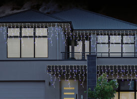 Icicle Falling Snow Lights LED Flashing 480